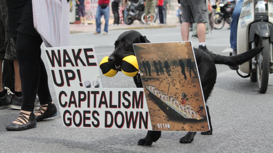 антикапиталистически протест в Атина, 2011 г.